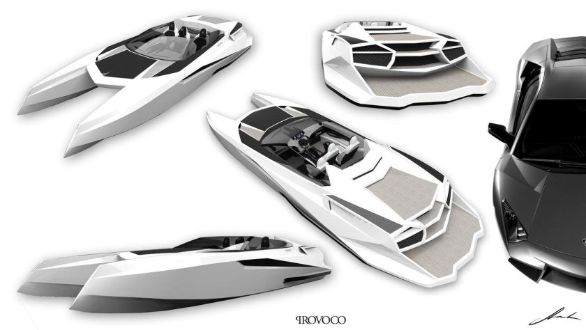 Reinvention v12 Powerboat