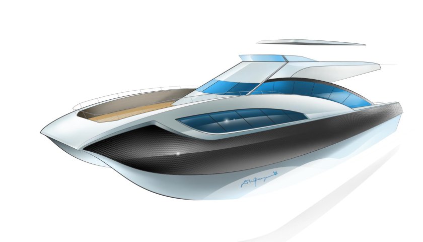 Mega Yacht Concept Acionna 175m