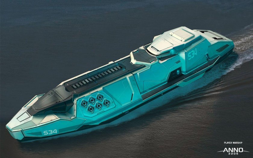 Анно 2205 корабли