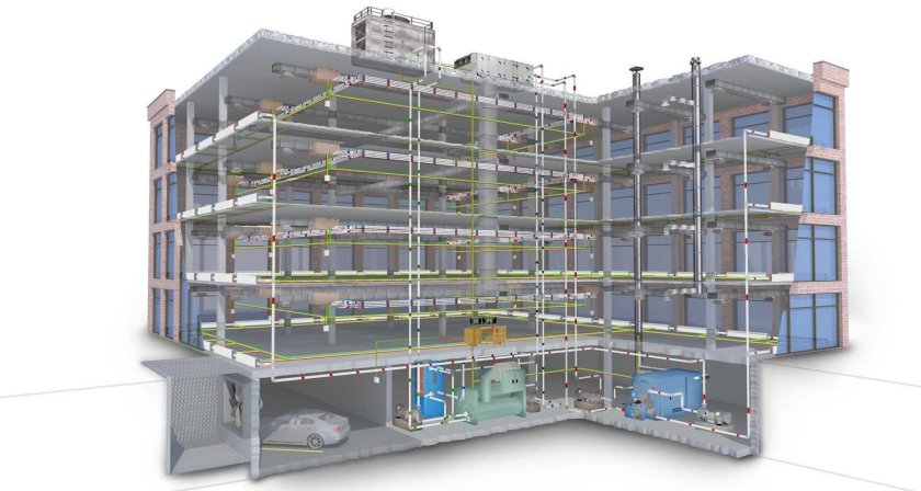 BIM модель Revit