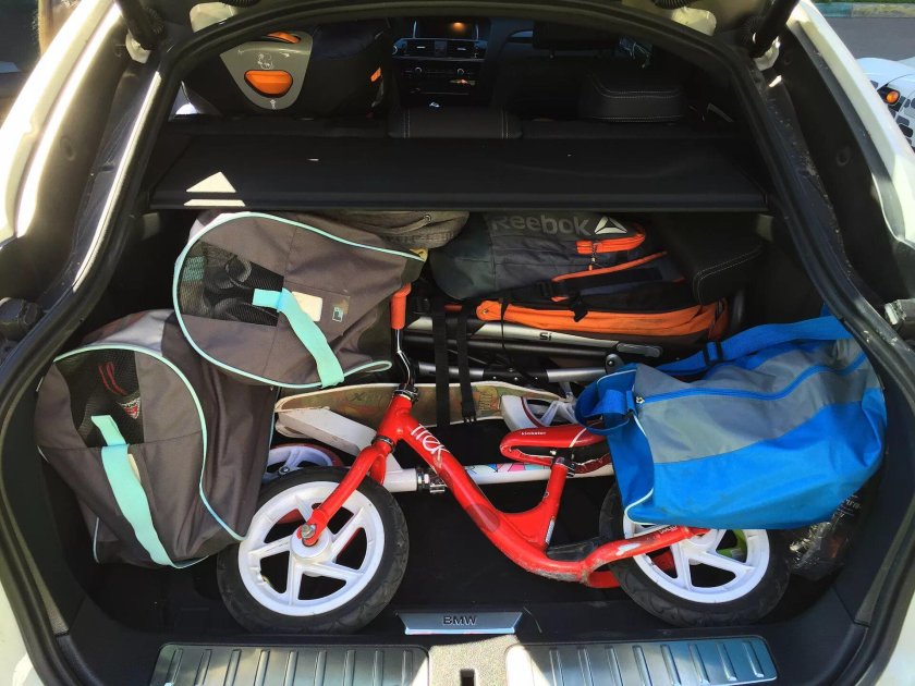 БМВ х4 багажник