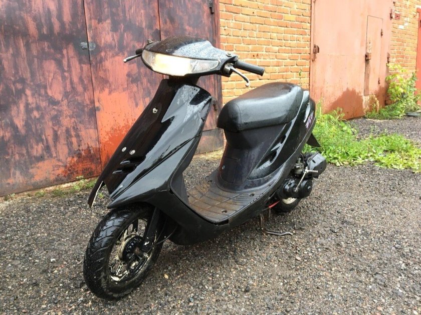 Хонда дио 27 черная