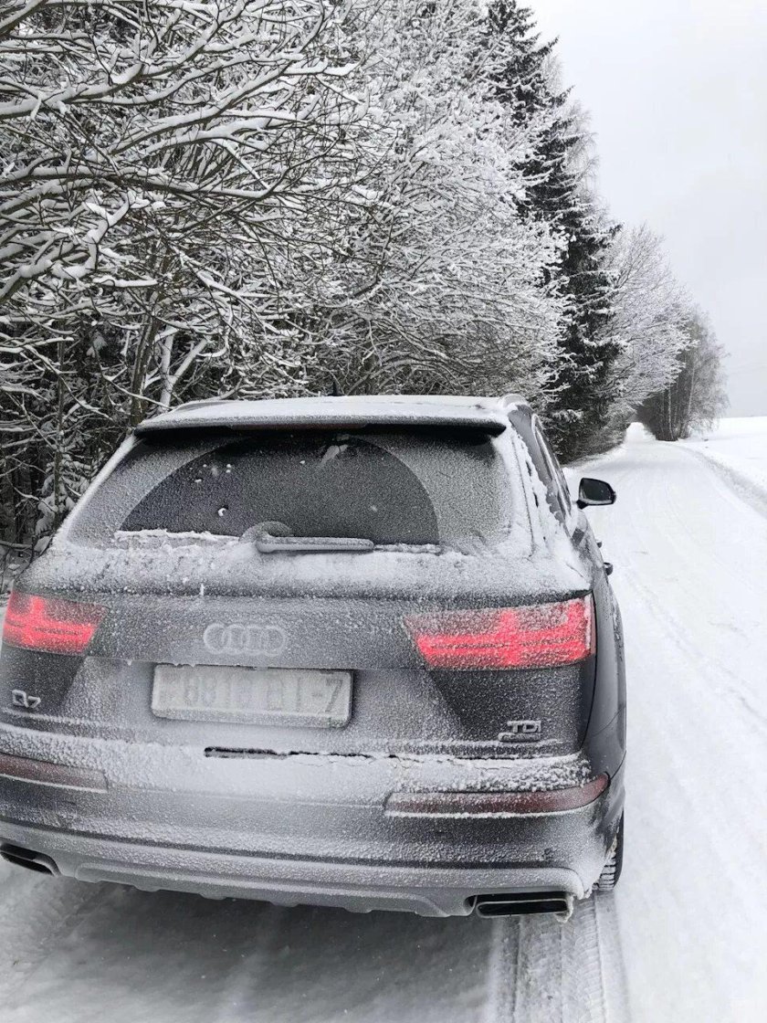 Audi q7 Winter