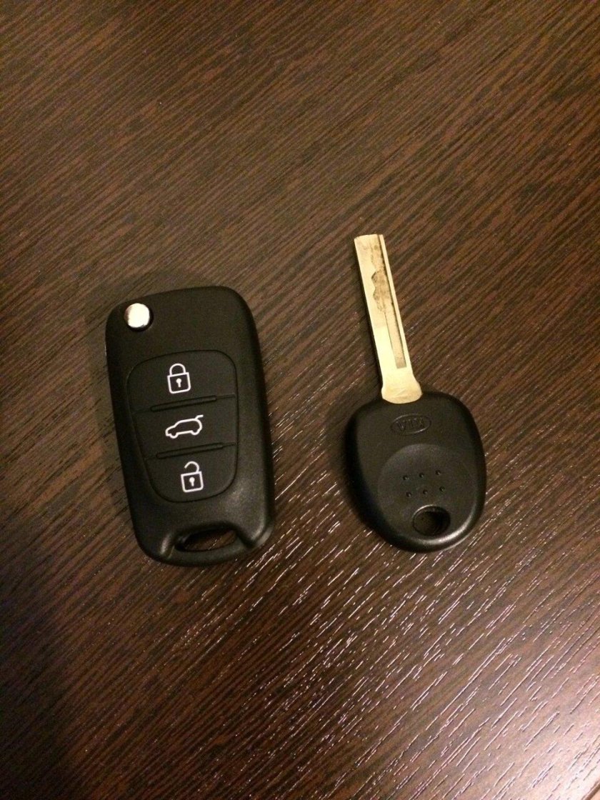 Корпус ключа Киа Рио 3