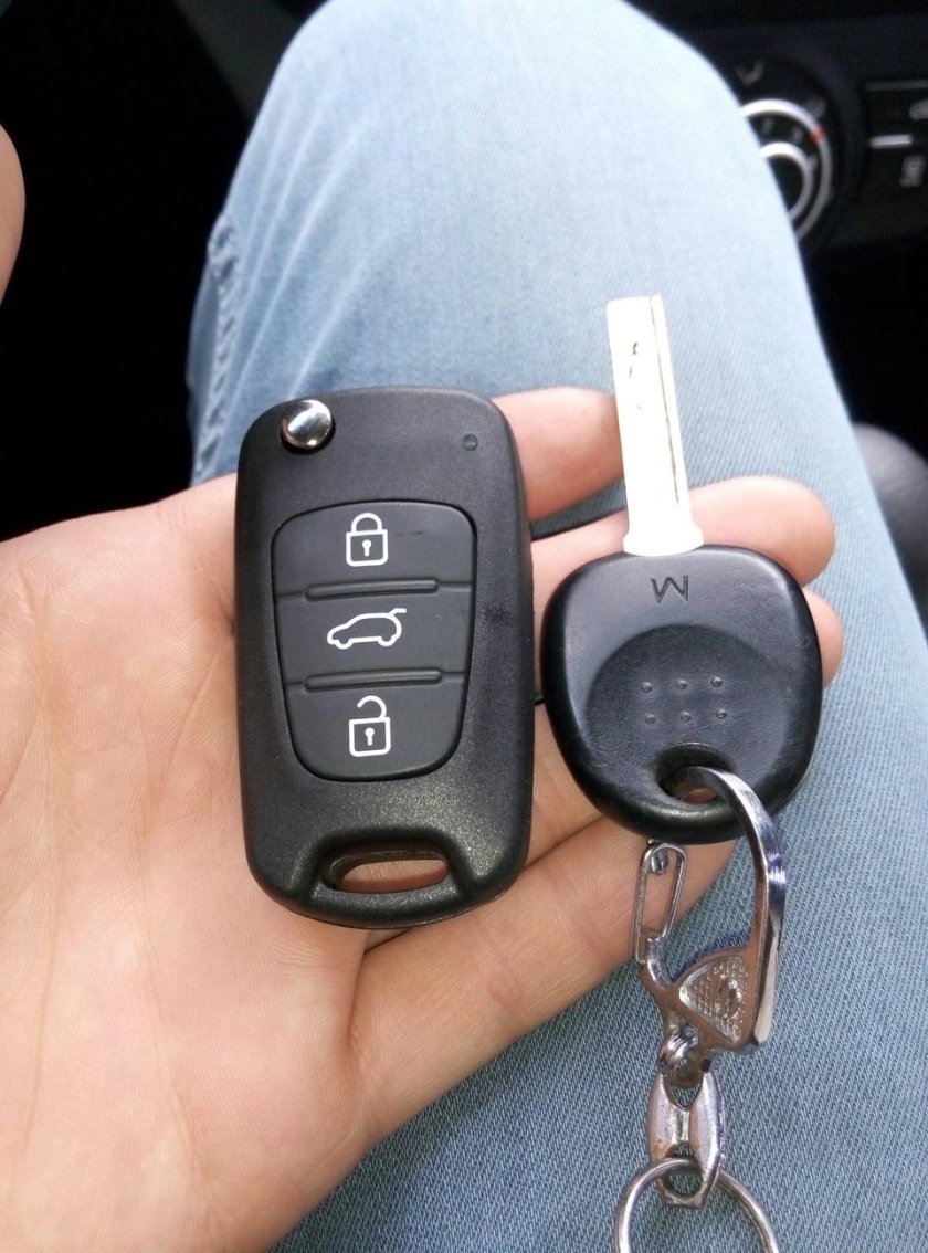 Kia Rio 2021 ключ