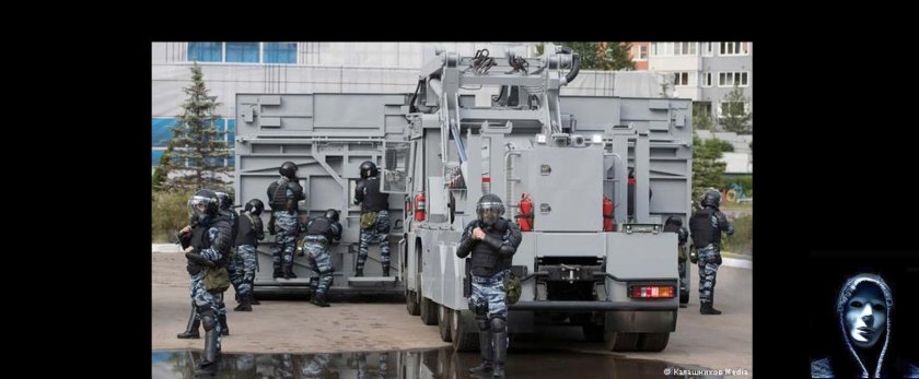 Машина для разгона митингов