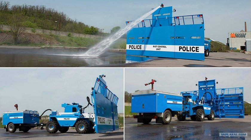 Техника для разгона митингов Росгвардия