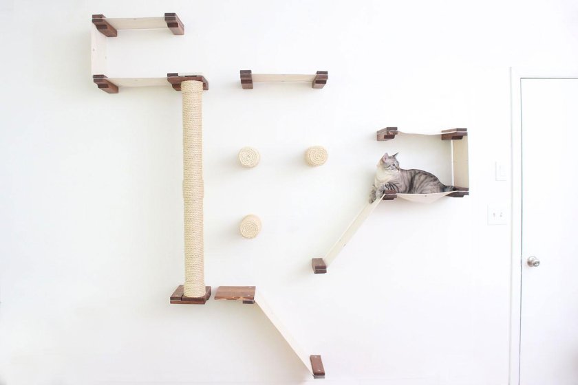 Кошачий домик лазалка