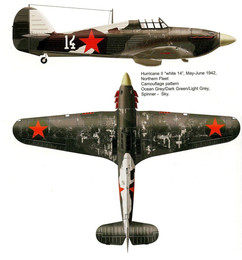 Харрикейн самолет второй мировой