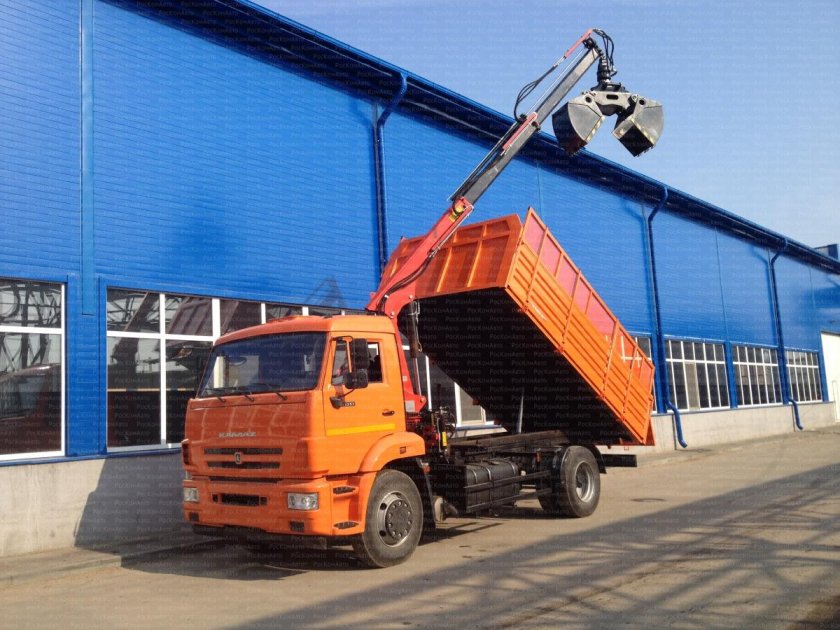 КАМАЗ 43253 С КМУ
