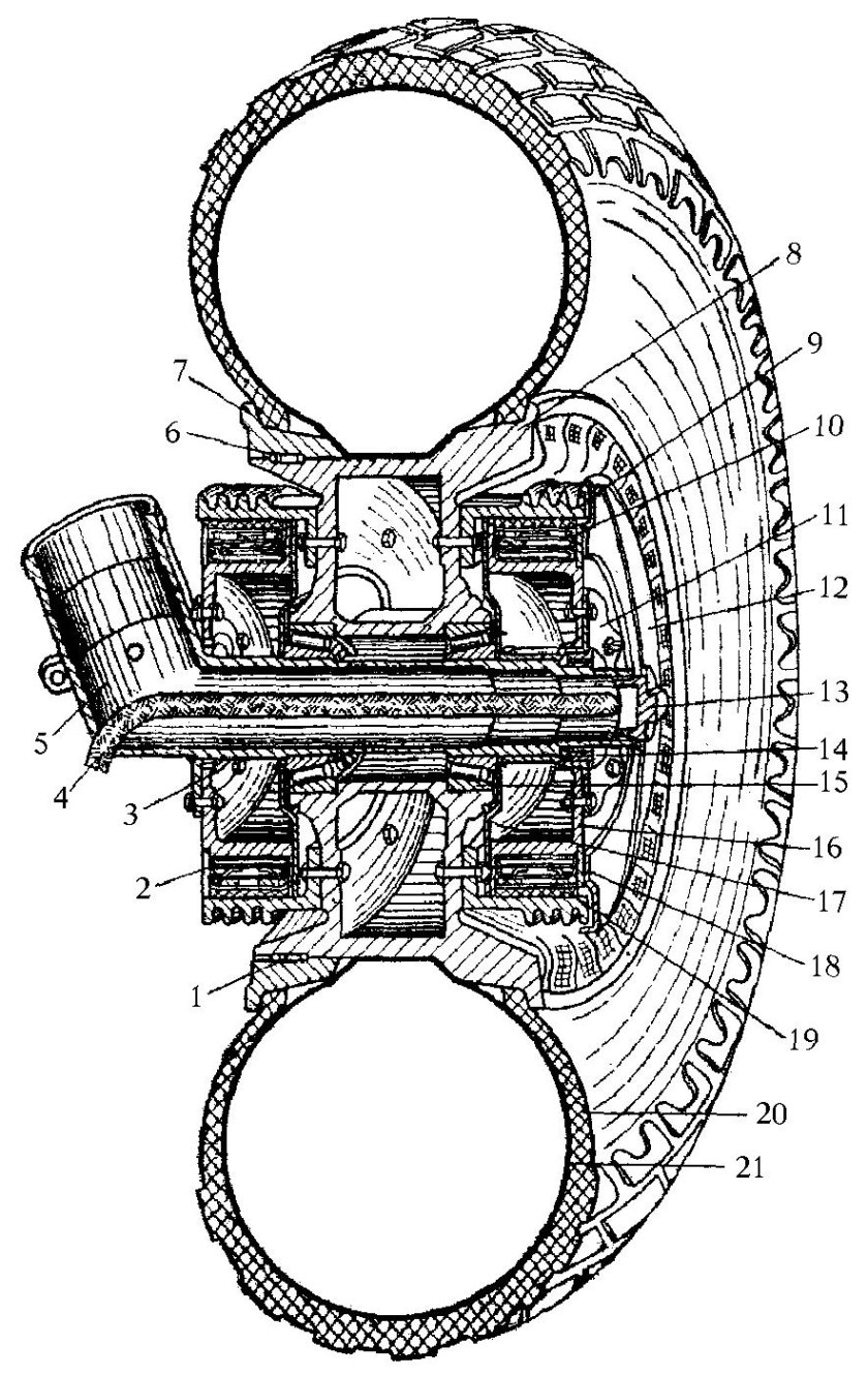 Колесо тормозное кт192.010
