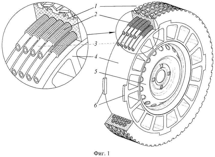 Чертеж безвоздушной шины