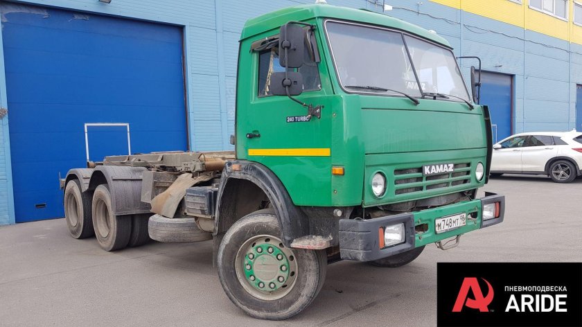 Пневмоподвеска на КАМАЗ 53212