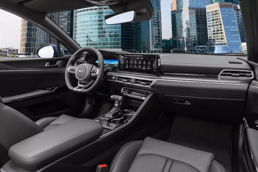 Kia k5 салон