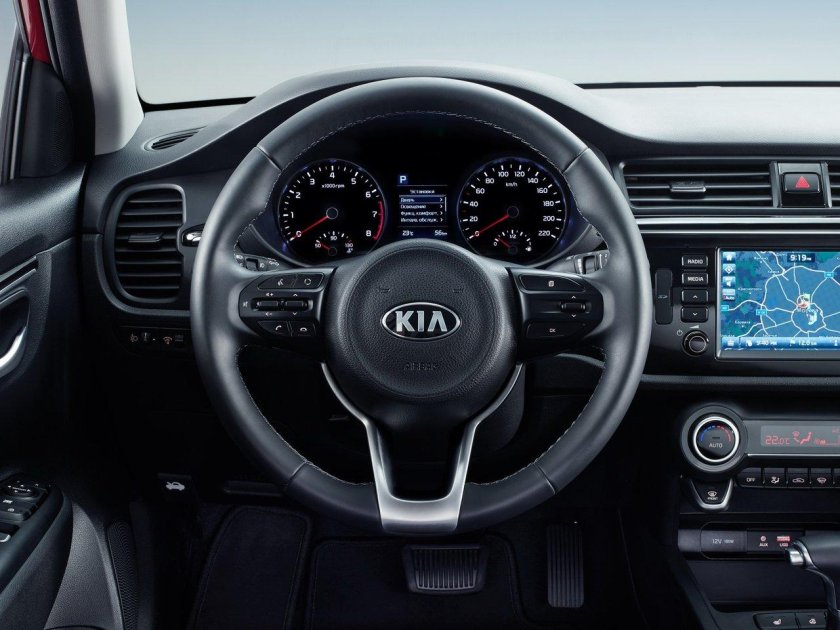 Киа Рио 2020 салон