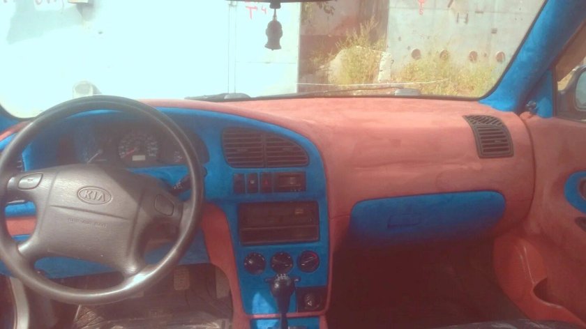 Покраска салона Киа спектра