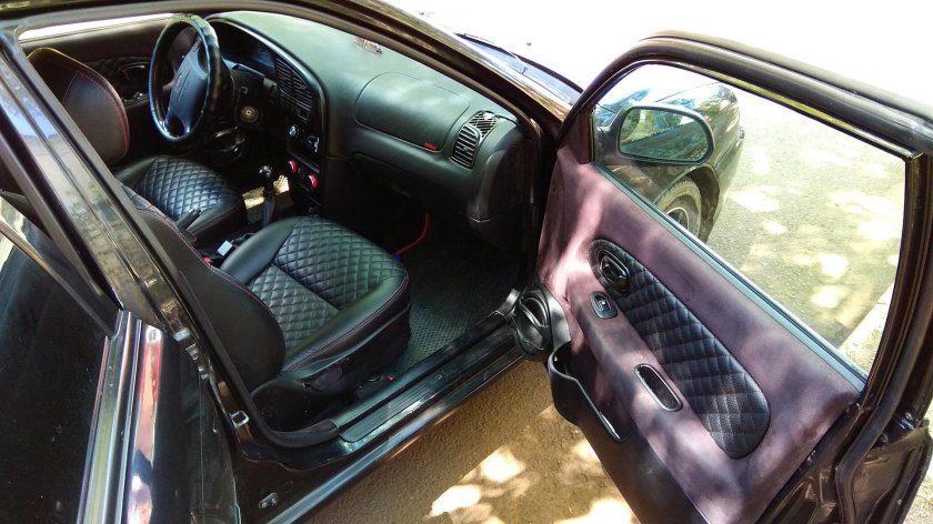 Киа спектра перешив салона