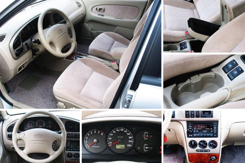 Kia Spectra комплектации