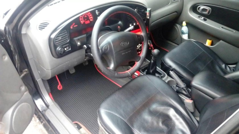 Kia Spectra 2007 салон