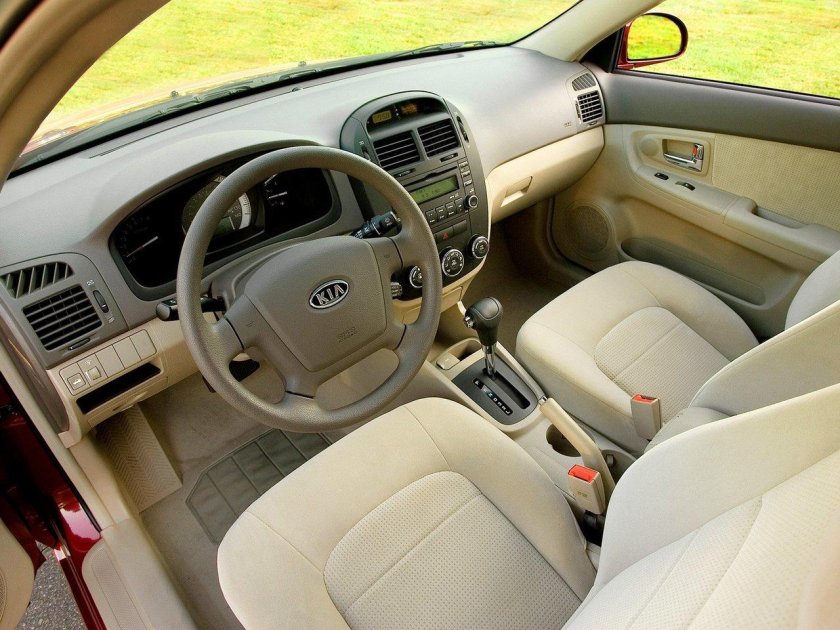 Kia Spectra 2007 комплектации