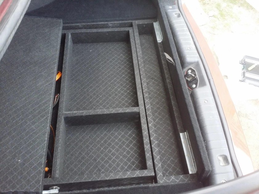 Фальшпол органайзер в багажник Лада Гранта седан