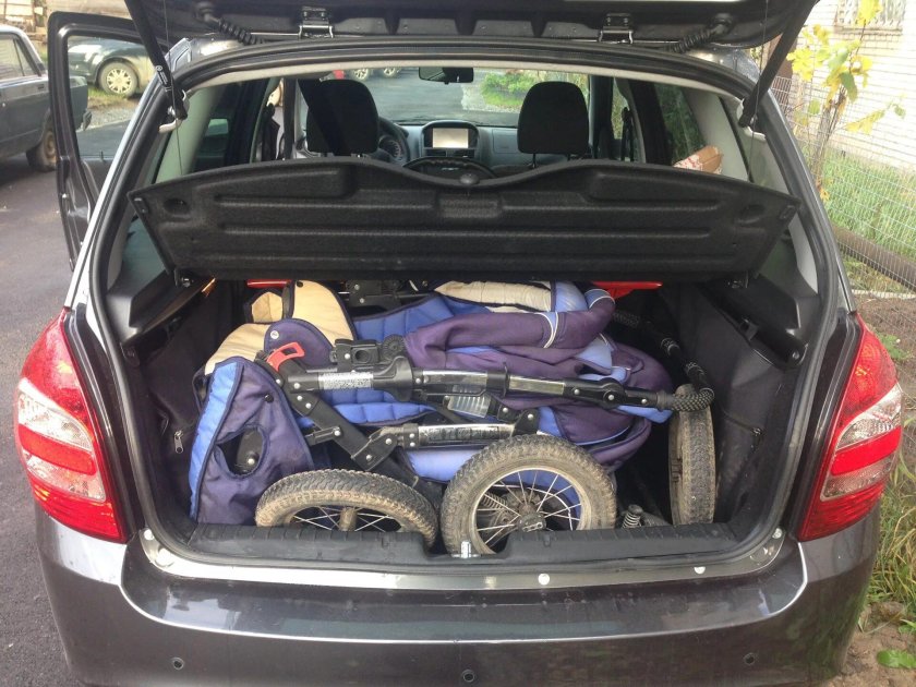 Калина 2 универсал багажник