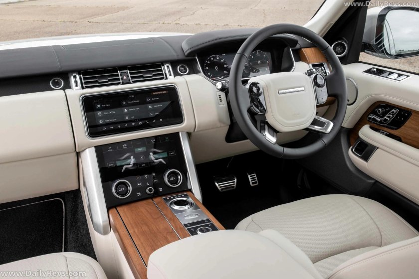 Новый Рендж Ровер 2022 салон
