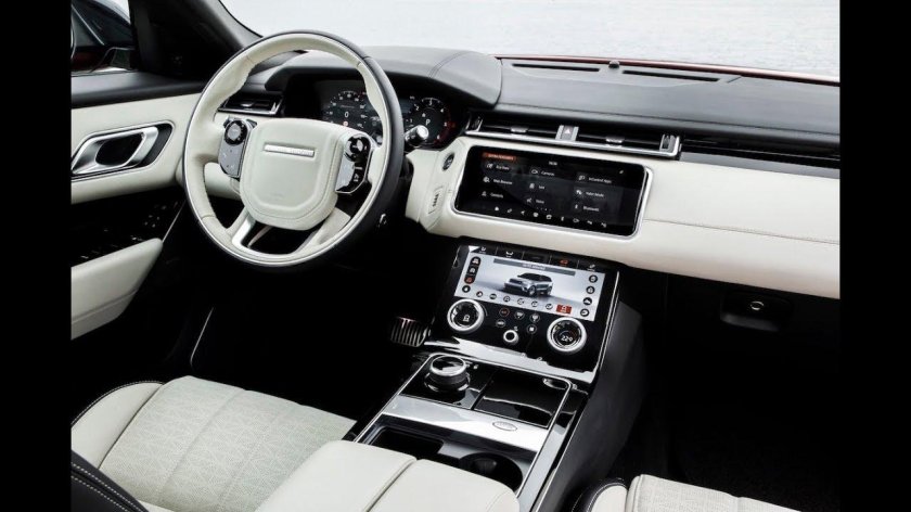 Велар ленд Ровер салон