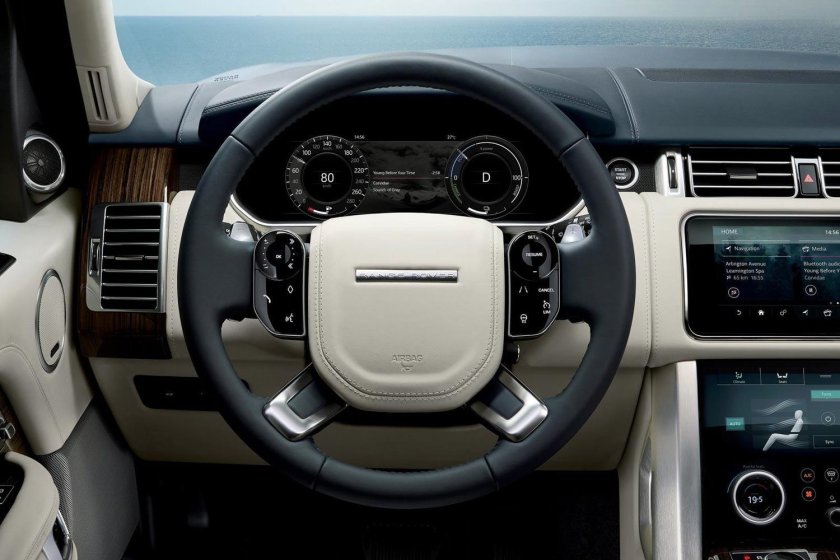 Land Rover range Rover 2021 салон