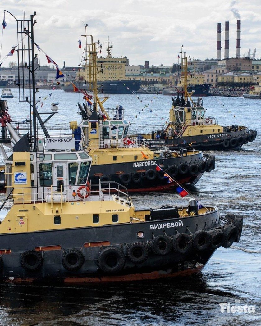 Вальс буксиров Санкт-Петербург