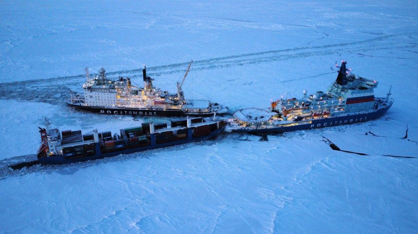 Атомный ледокол Севморпуть