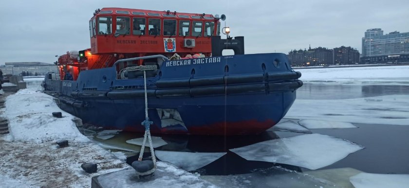 Ледокол Невская застава в Санкт-Петербурге