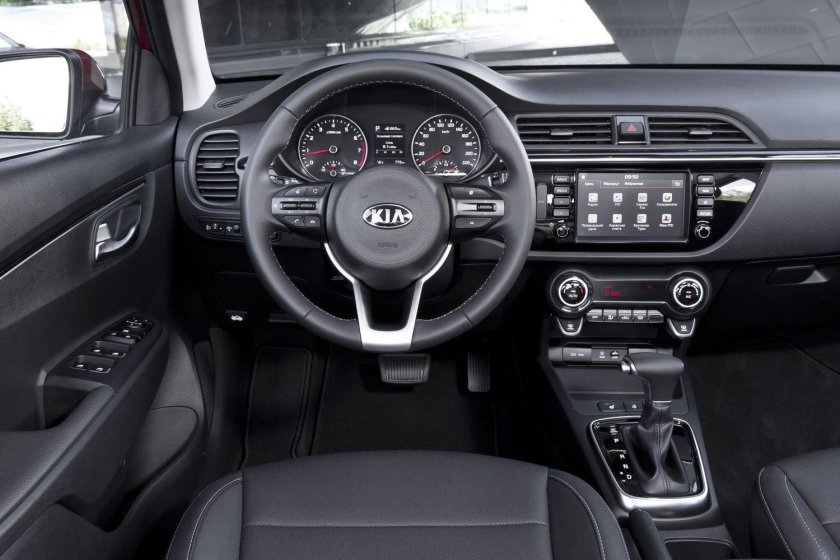 Киа Рио 2021 салон