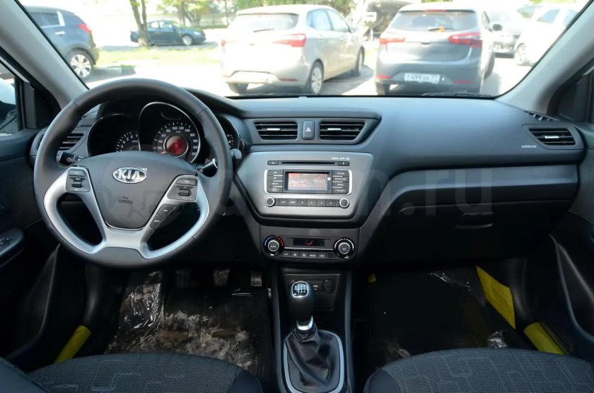 Киа Рио 2016 салон механика