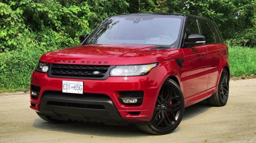 Range Rover Sport красный