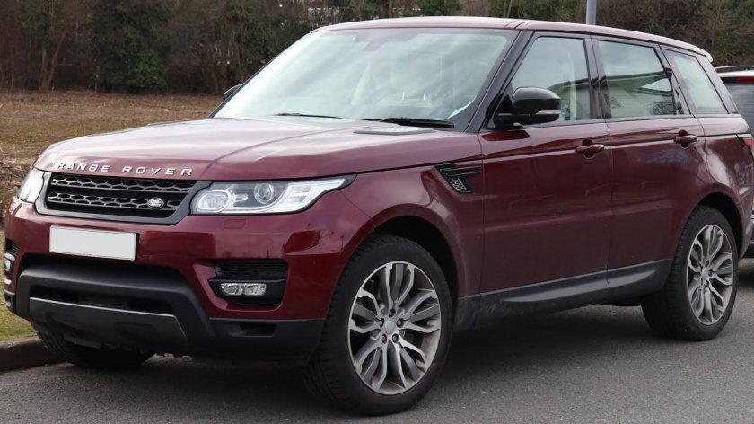 Вишневый Рендж Ровер