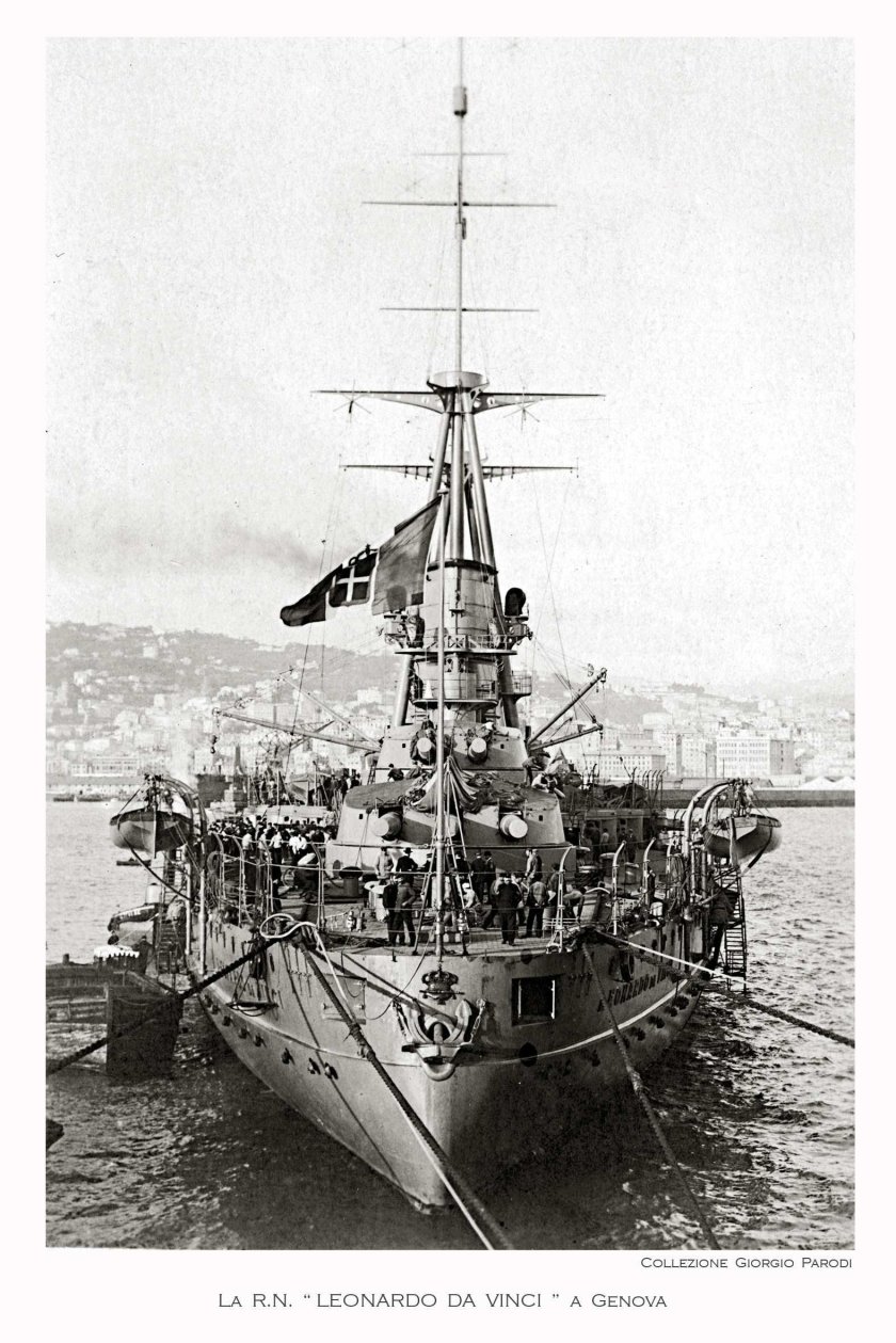 Итальянский линкор Леонардо да Винчи