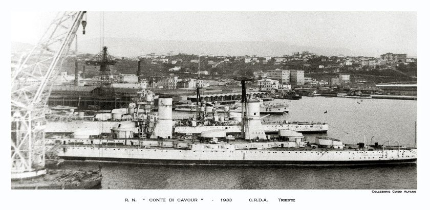 Conte di Cavour линкор