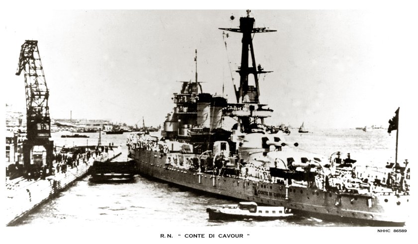 Линкор Новороссийск Конте ди Кавур
