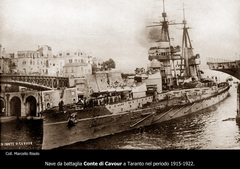 Линкор Конте ди Кавур 1942