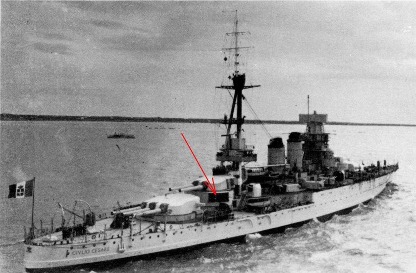 Джулио Чезаре корабль