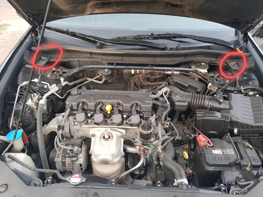 Honda Accord 8 под капотом