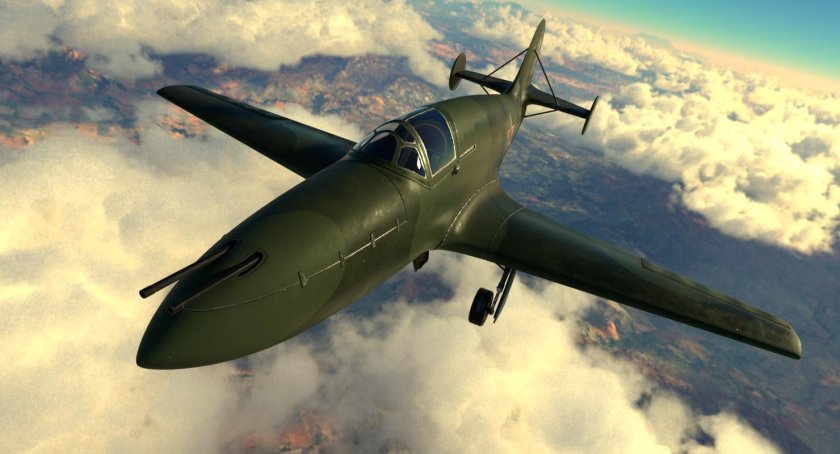 Реактивный самолет би-1