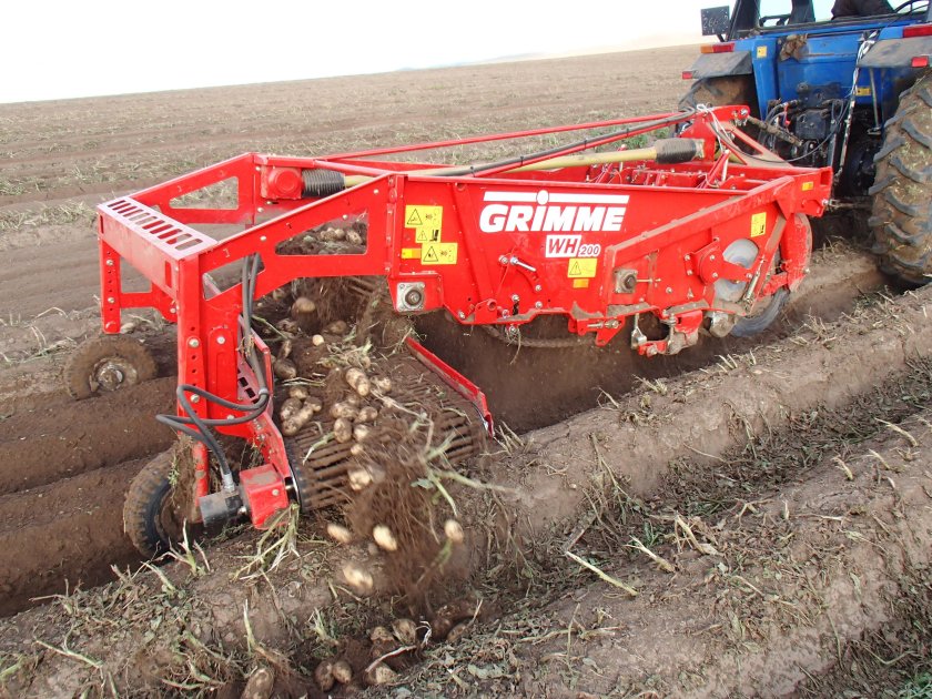 Картофелекопалка Grimme WR 200