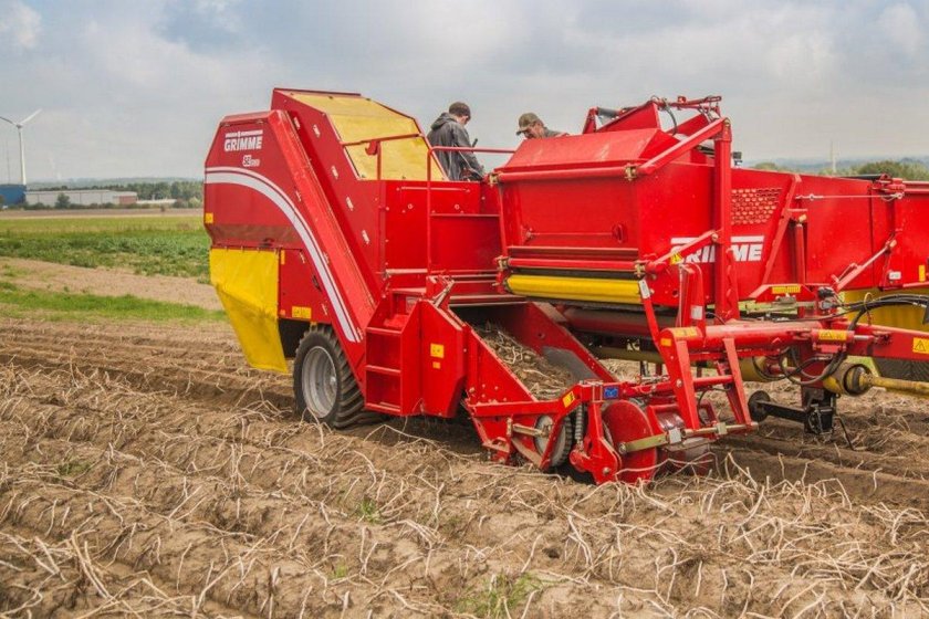 Se 75 картофелеуборочный комбайн