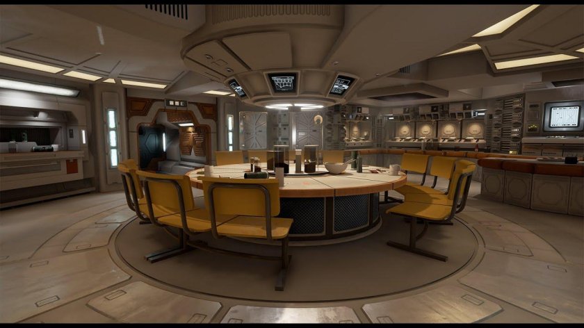 Sci Fi столовая