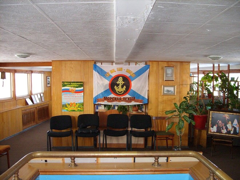 Бассейн на ледоколе Ангара