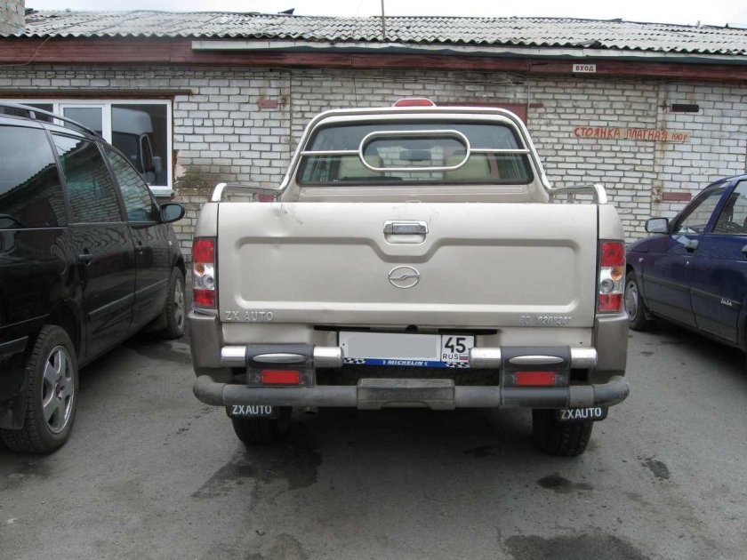 Tianye Admiral 2005 передний бампер