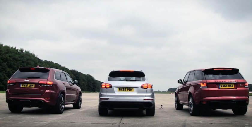 Jeep vs range Rover
