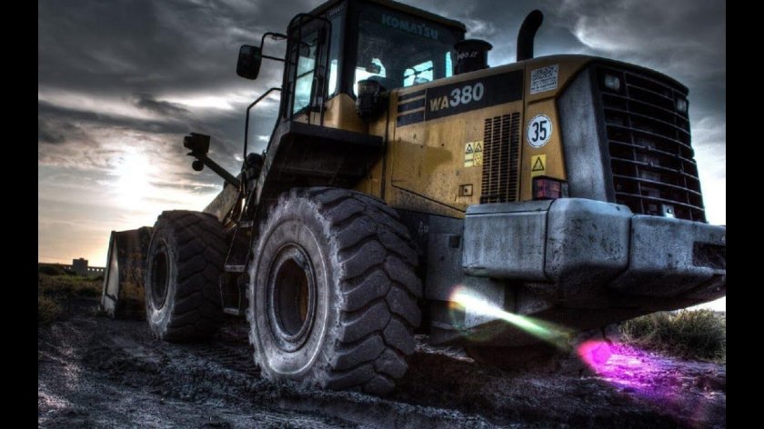 Трактор обои